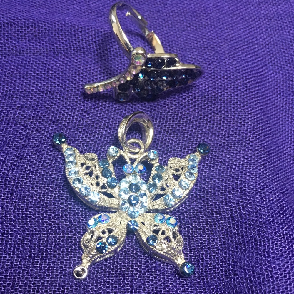 Butterfly Ring & Pendant - Picture 5 of 6